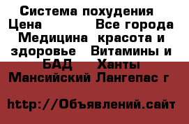 Система похудения › Цена ­ 4 000 - Все города Медицина, красота и здоровье » Витамины и БАД   . Ханты-Мансийский,Лангепас г.